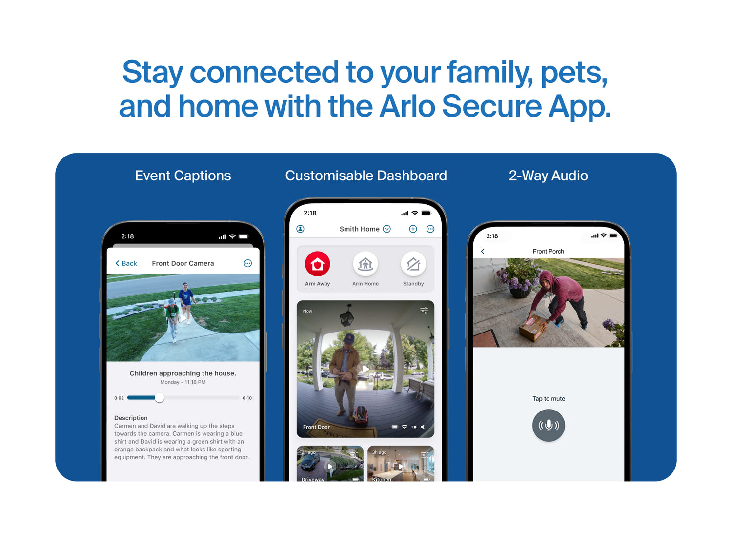 Essential Pan Tilt Security Camera