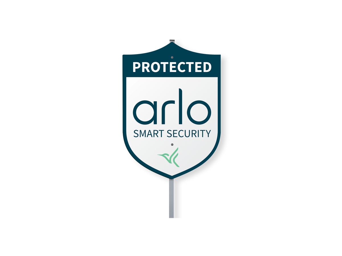 Arlo Security Yard Sign