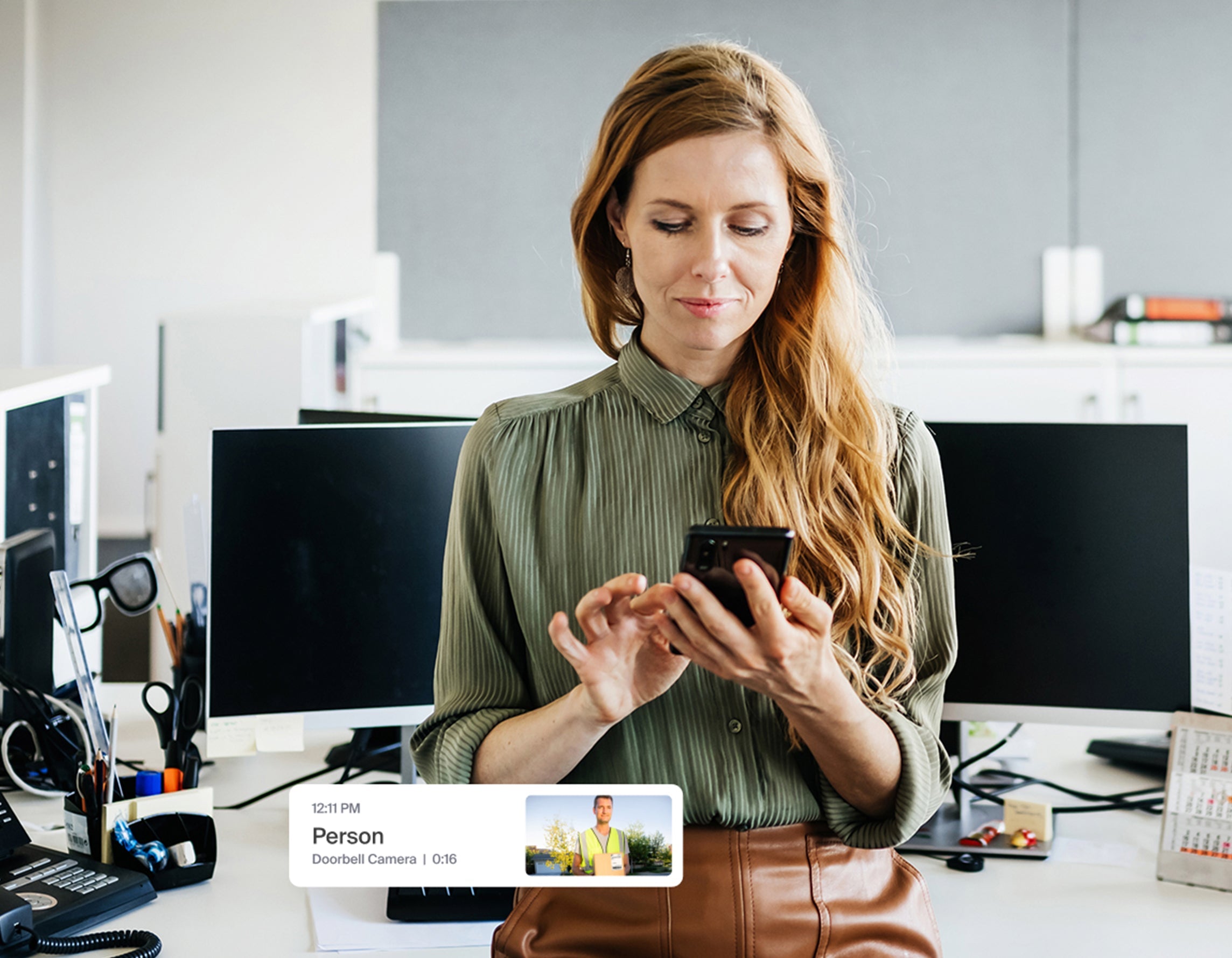 Receive notifications and live stream from your smart device.