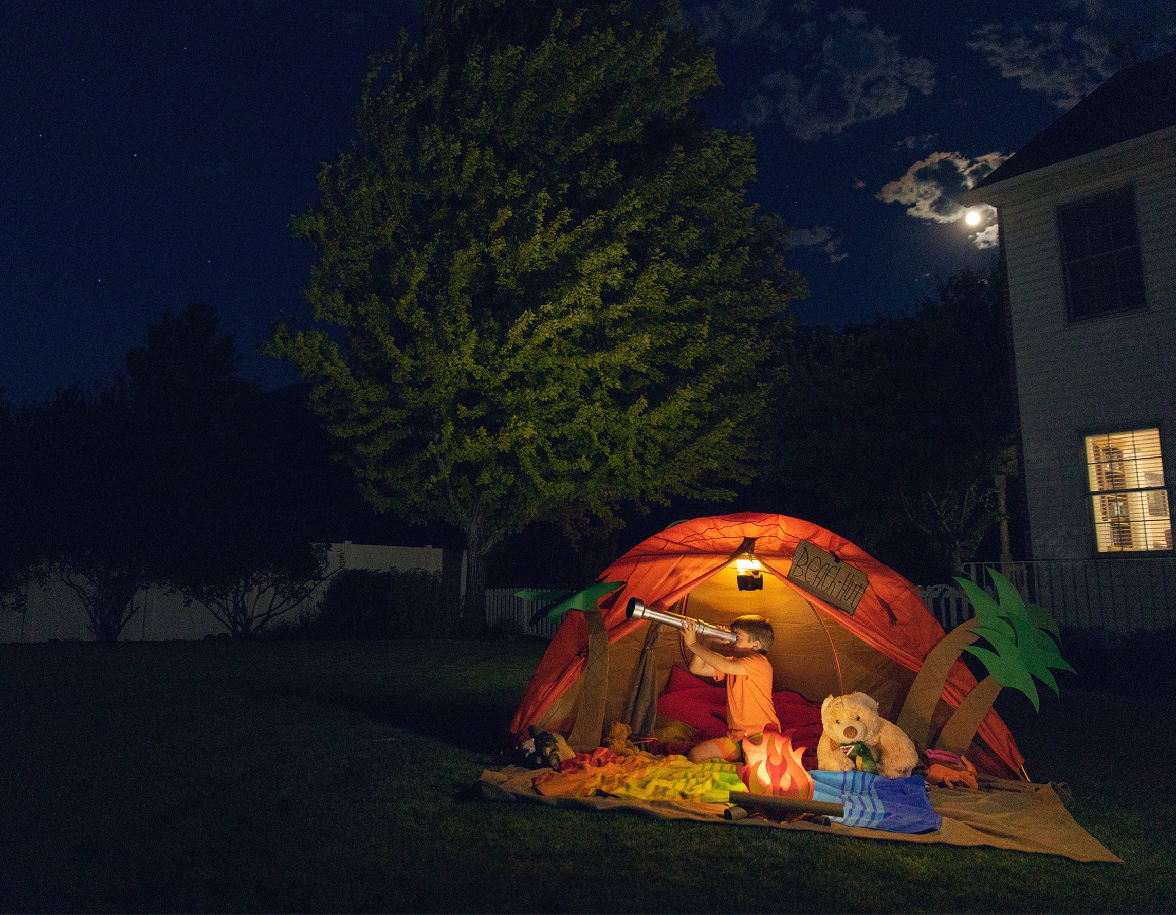 See details in the dark with Color Night Vision.