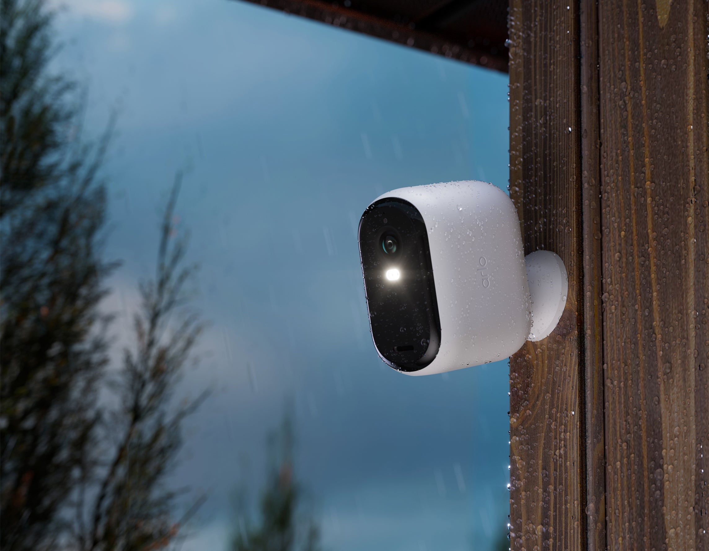 Illuminate the scene with the Integrated Spotlight.